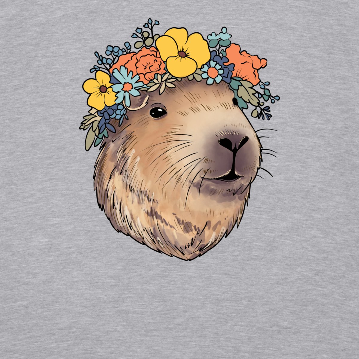 Капибара картина