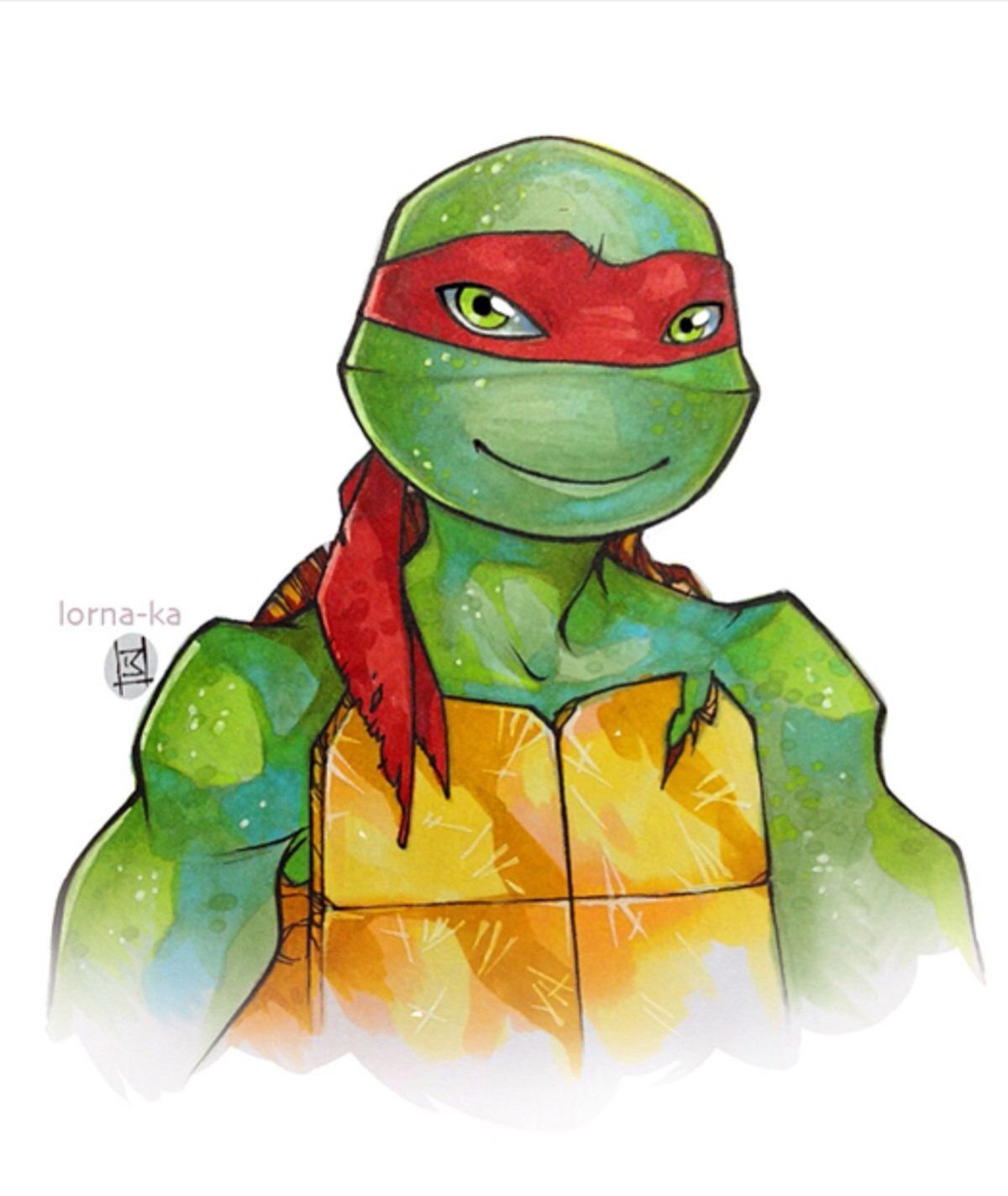 TMNT 2012 Рафаэль арт