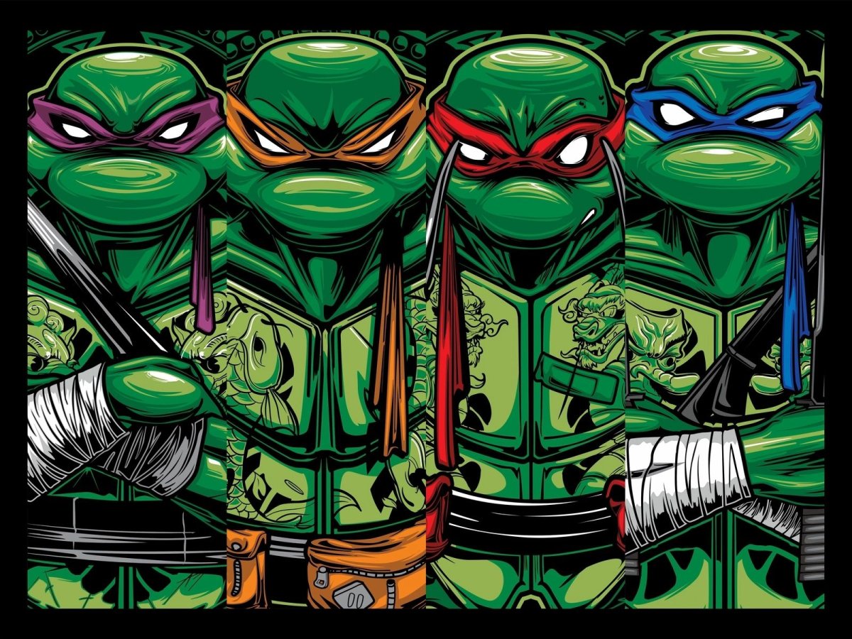 Черепашки ниндзя мультик 1987