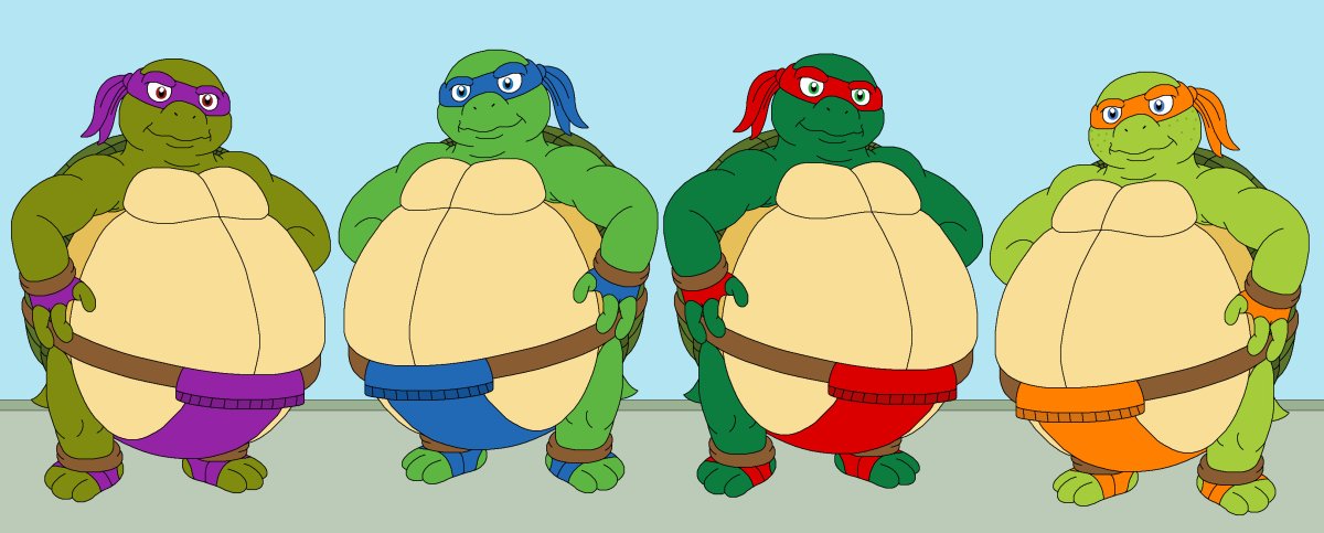 Рафаэль толстый Черепашки ниндзя