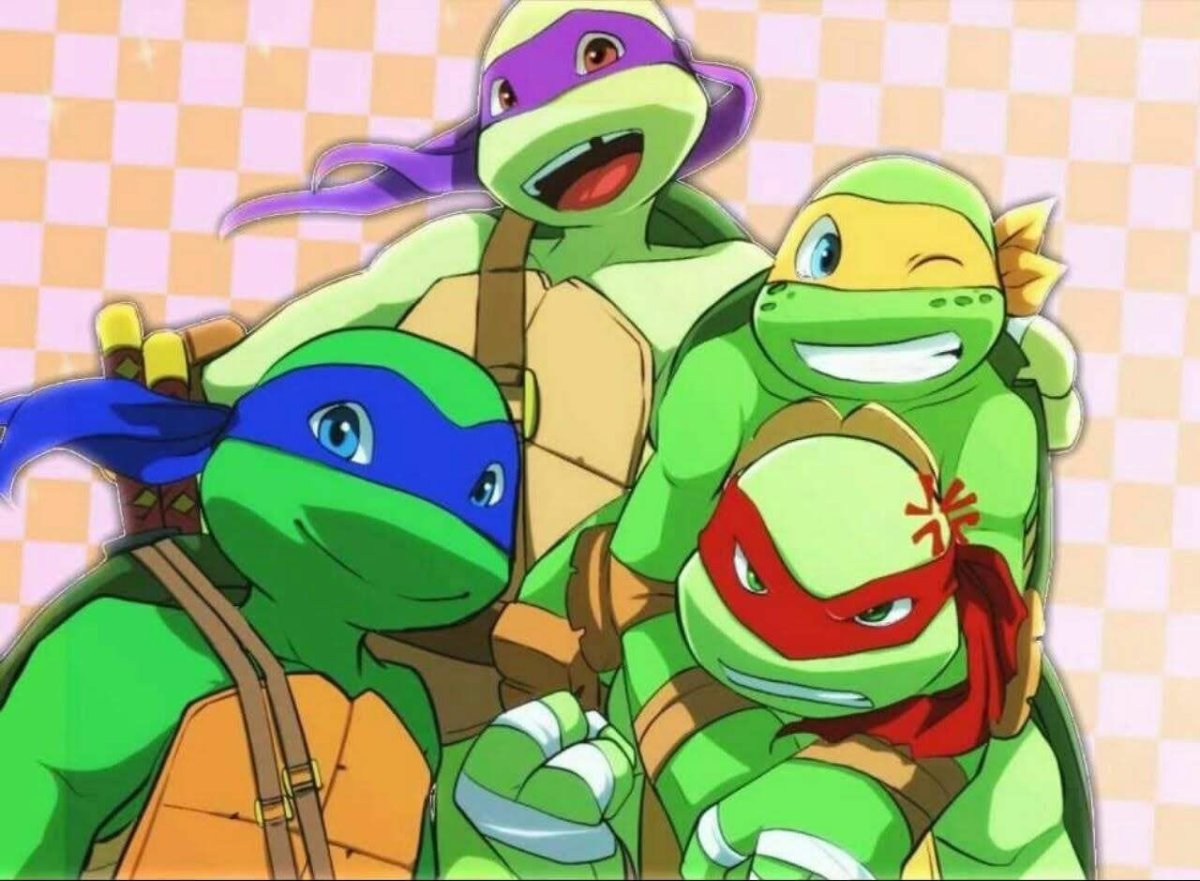 Черепашки ниндзя Лео Дони РАФ Мики