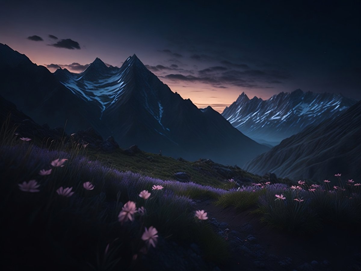 Яркая природа