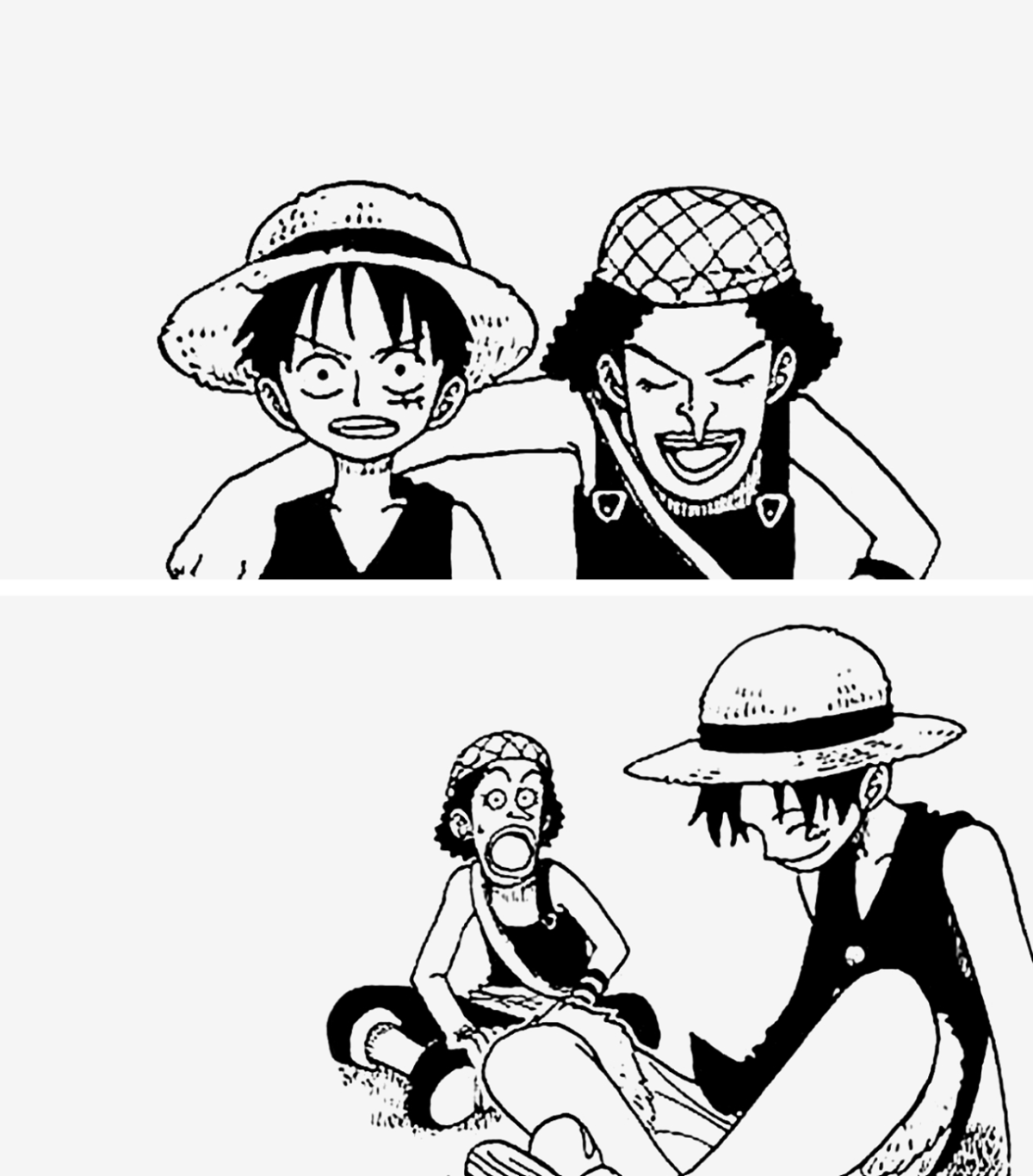 Манки де Луффи Манга