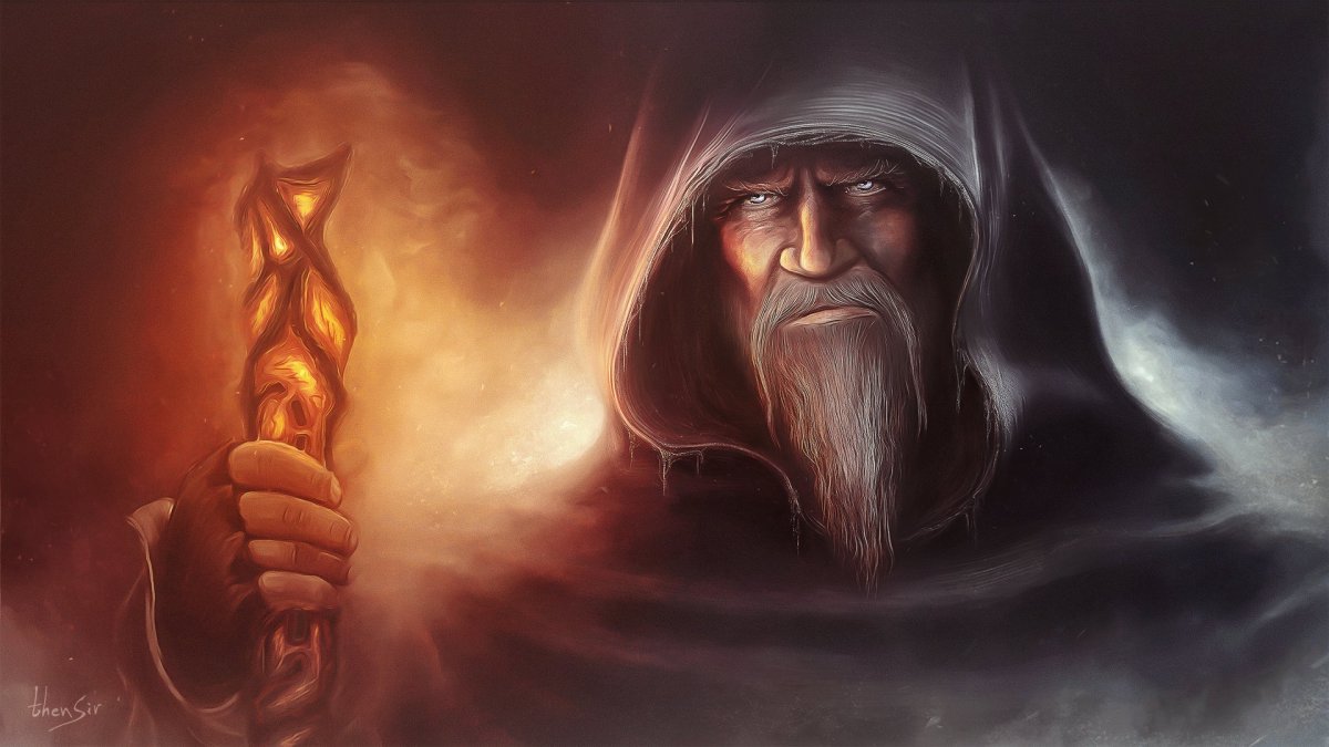 Человек на вершине горы