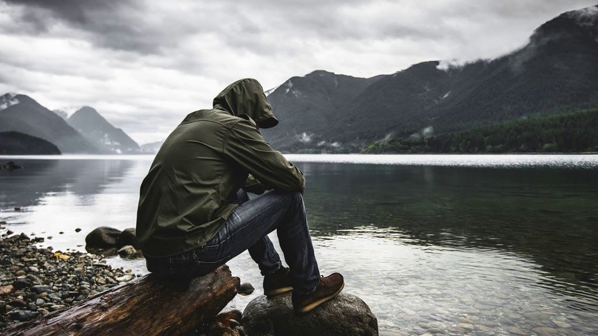 Путник с посохом