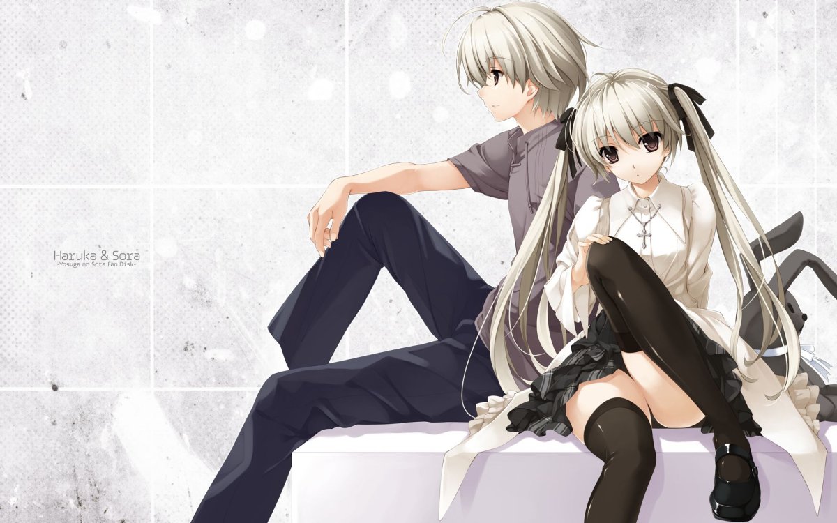 Yosuga no Sora Сора и Хару +18