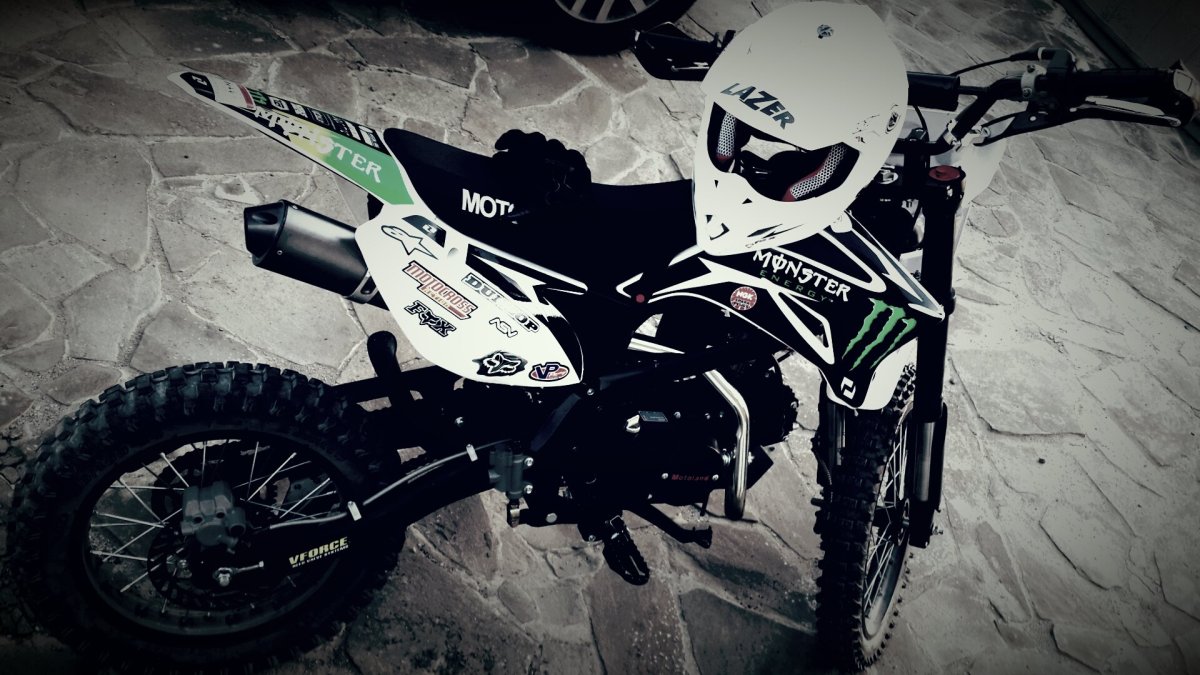 Трюковой питбайк мототриал