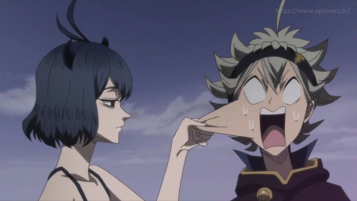 Нэро аниме черный Клевер