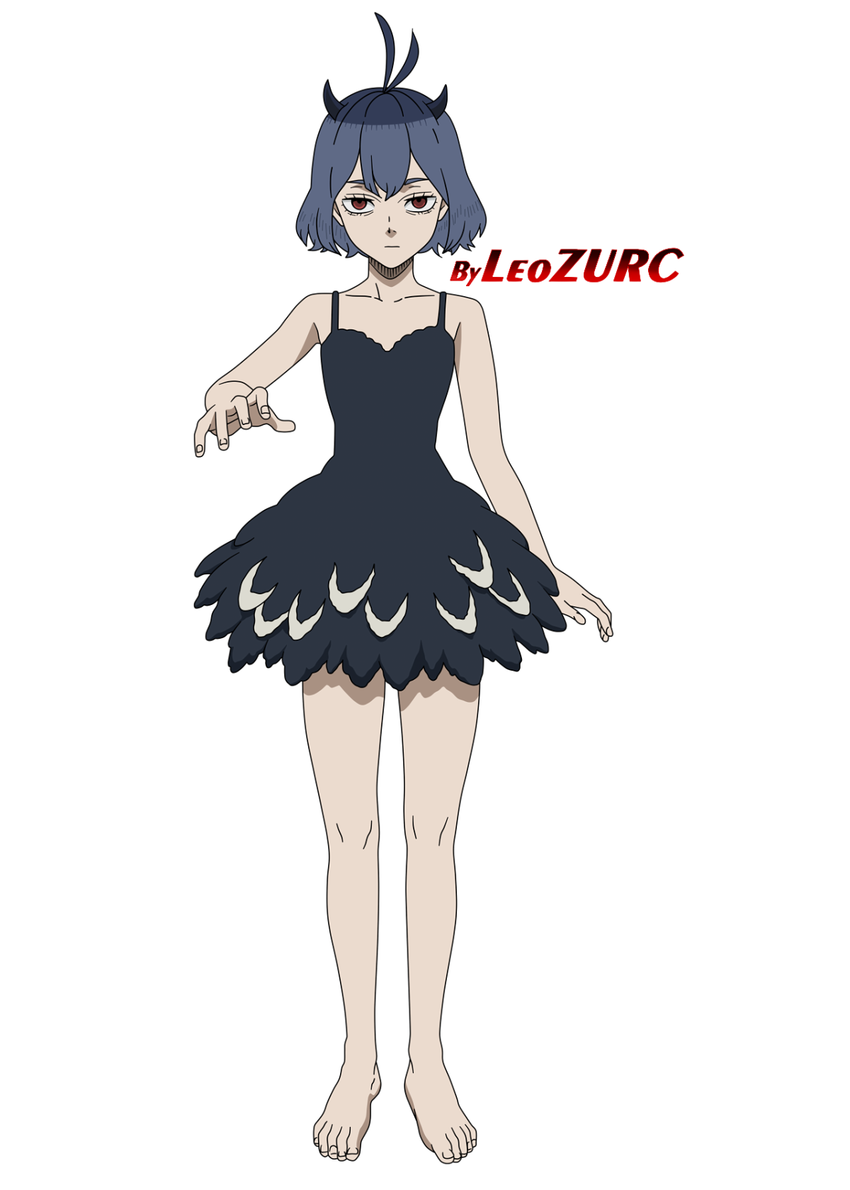 Нэро аниме черный Клевер