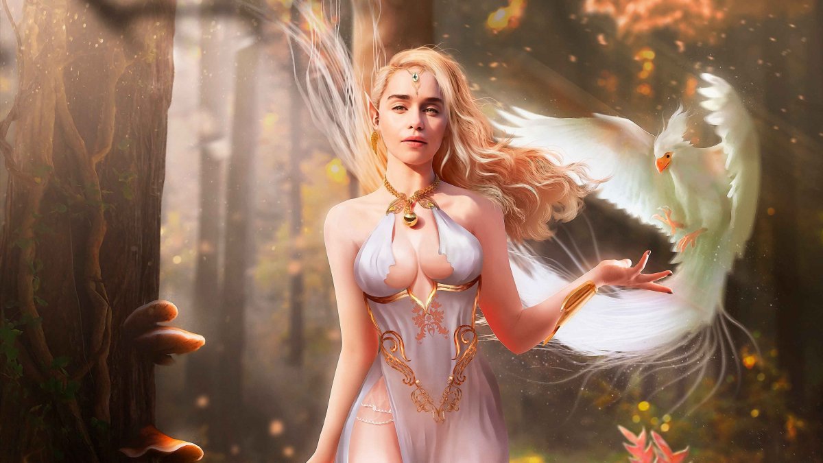 Ева Эльфи косплей