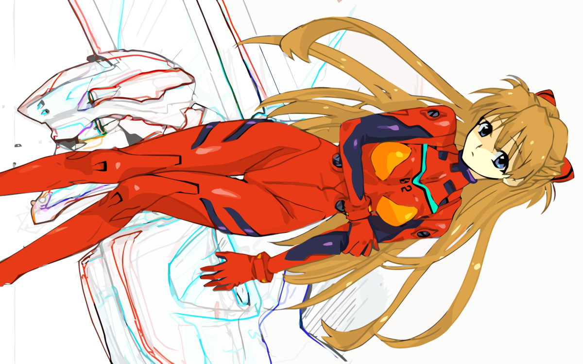 Евангелион Аска в Еве