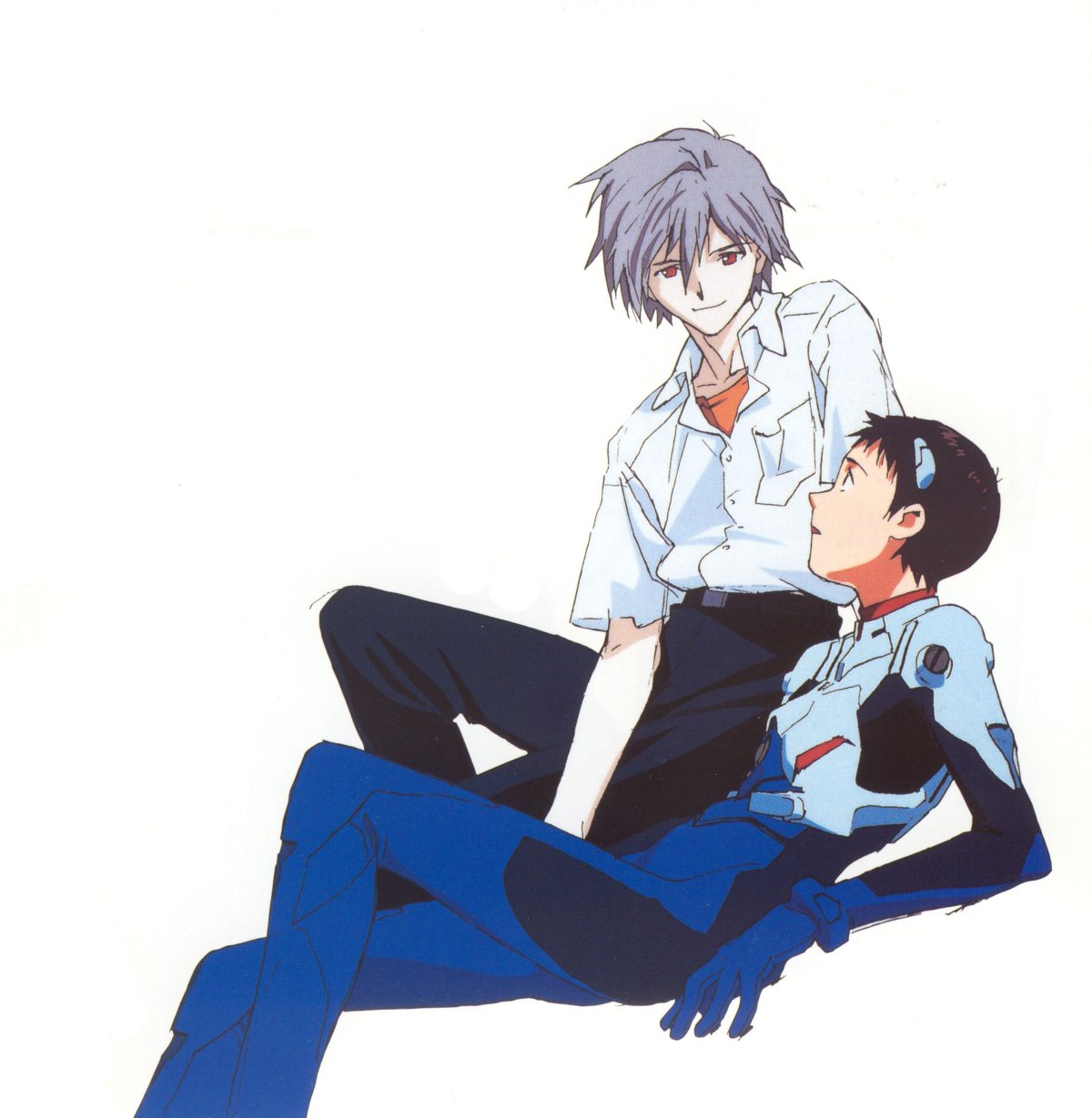 Каору Нагиса и Синдзи Икари