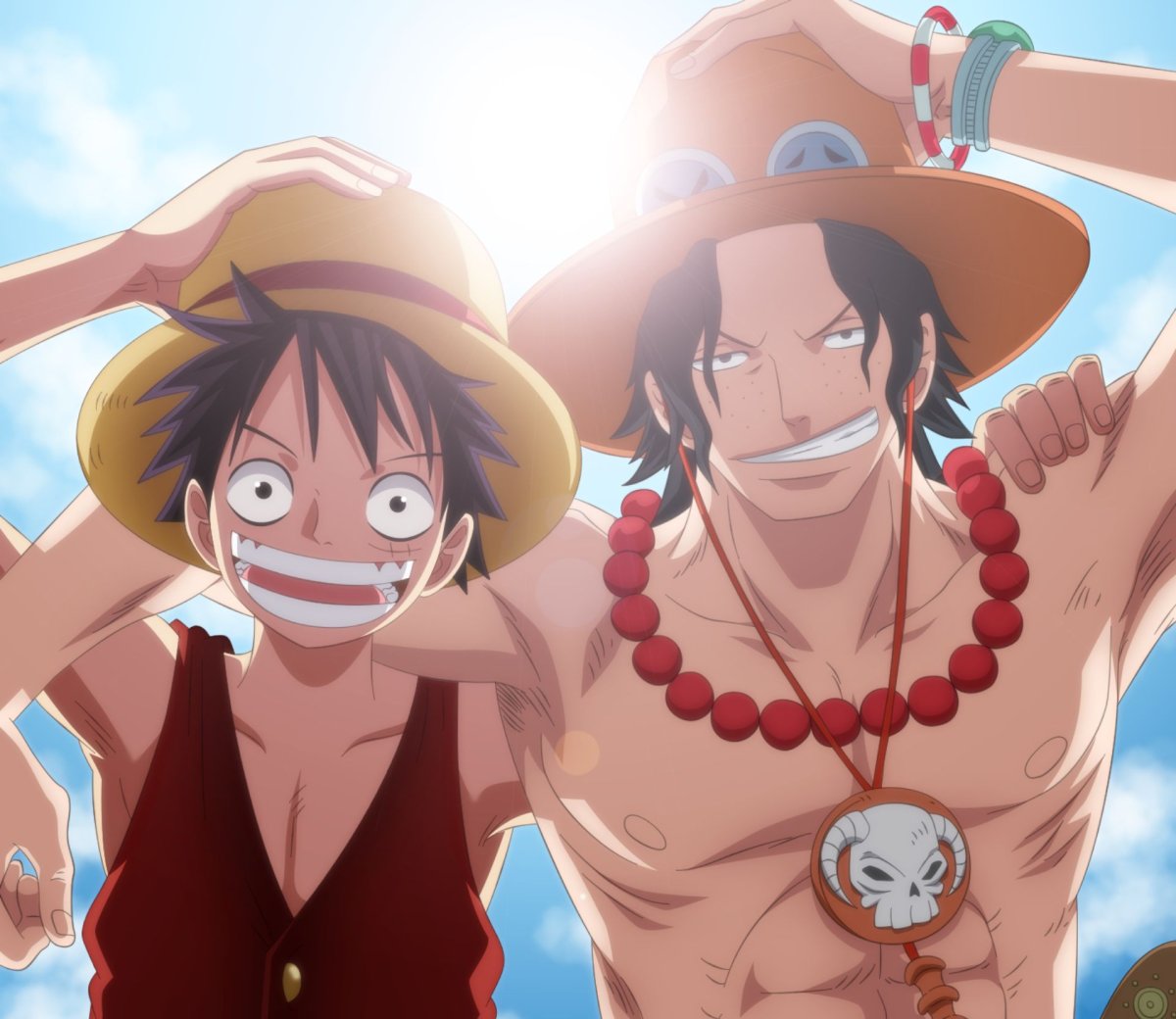 One piece нами и Луффи