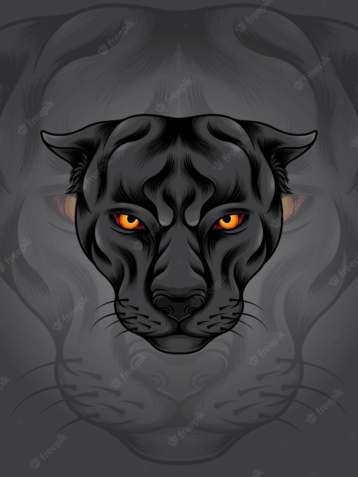 Картинки для срисовки на аву пантера