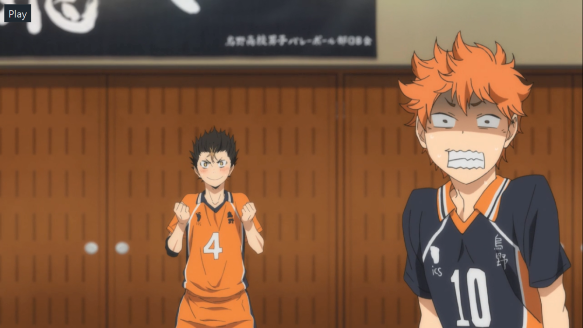 Аниме волейбол Нишиноя