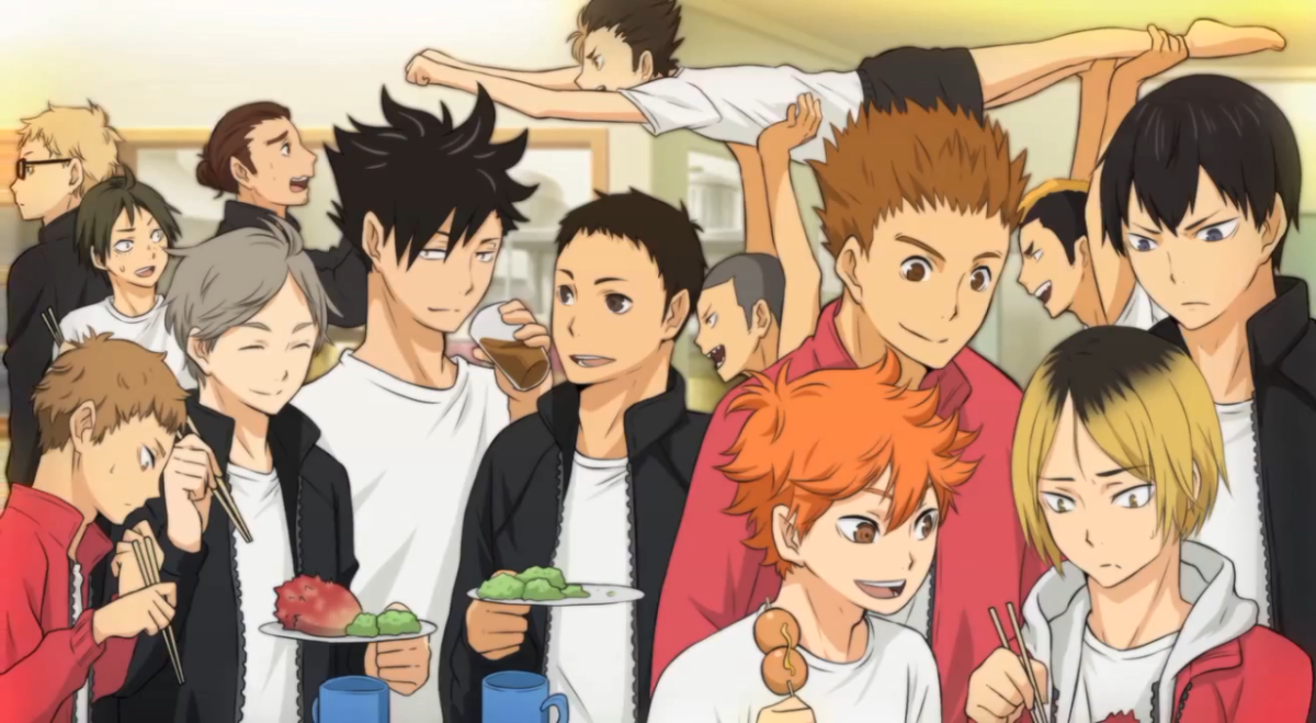 Волейбол Хината и Тобио