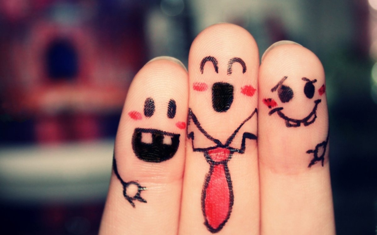 Палец рисунок