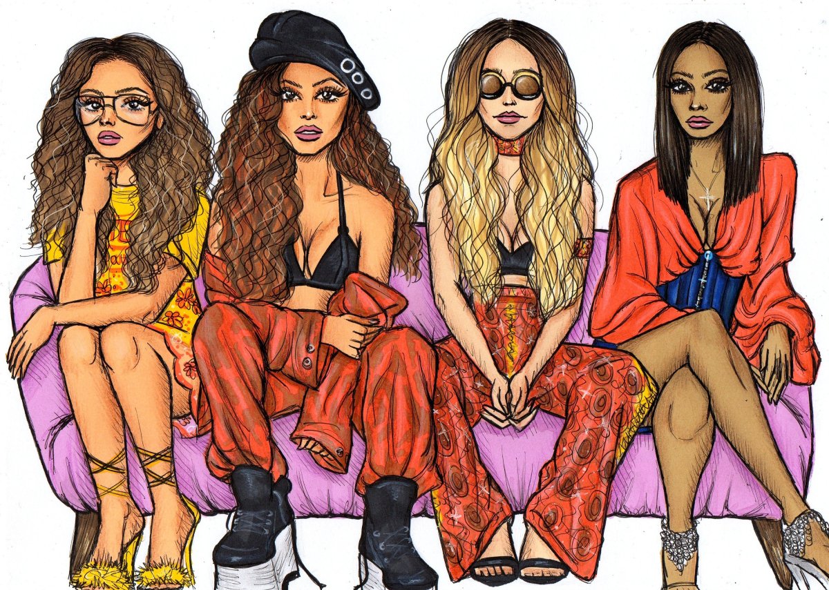 Друзья на закате