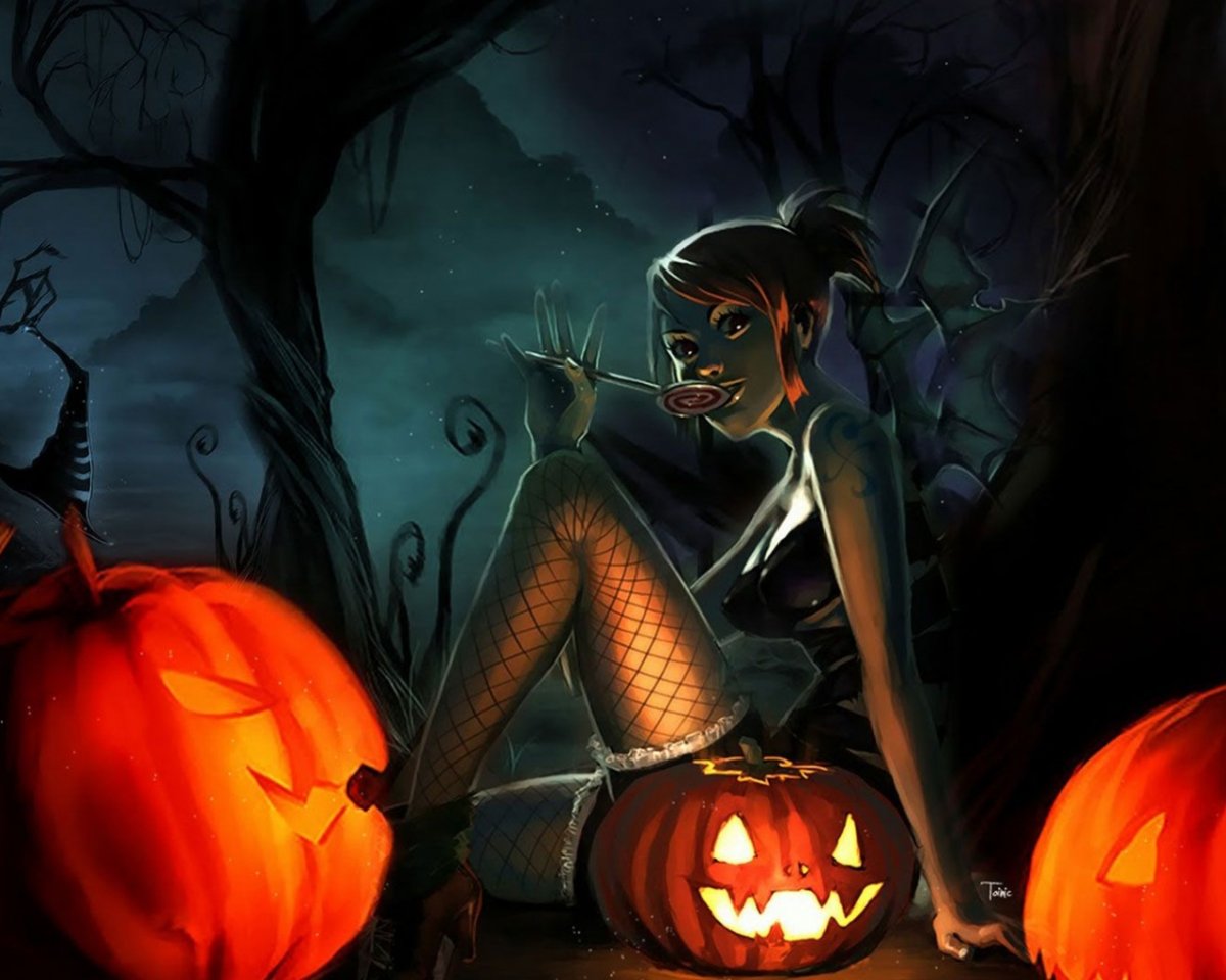 Тыквы на Хэллоуин картинки