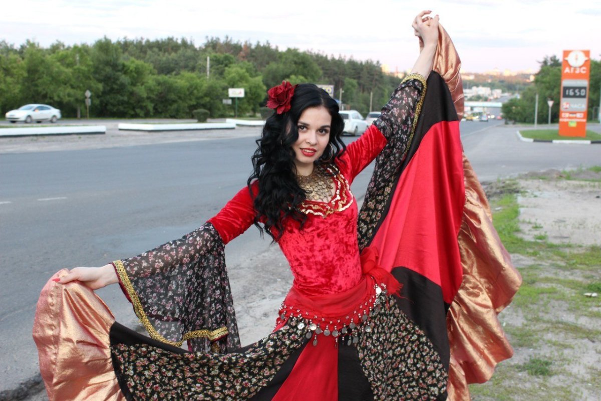 Арт одежда цыганки