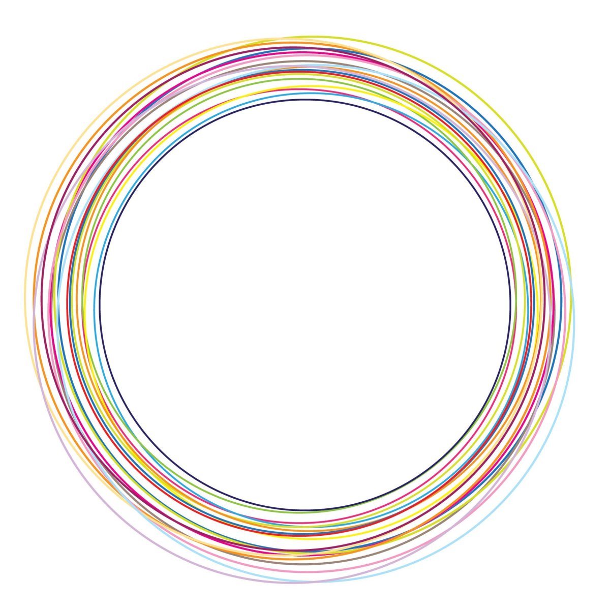 Прозрачный круг на прозрачном фоне