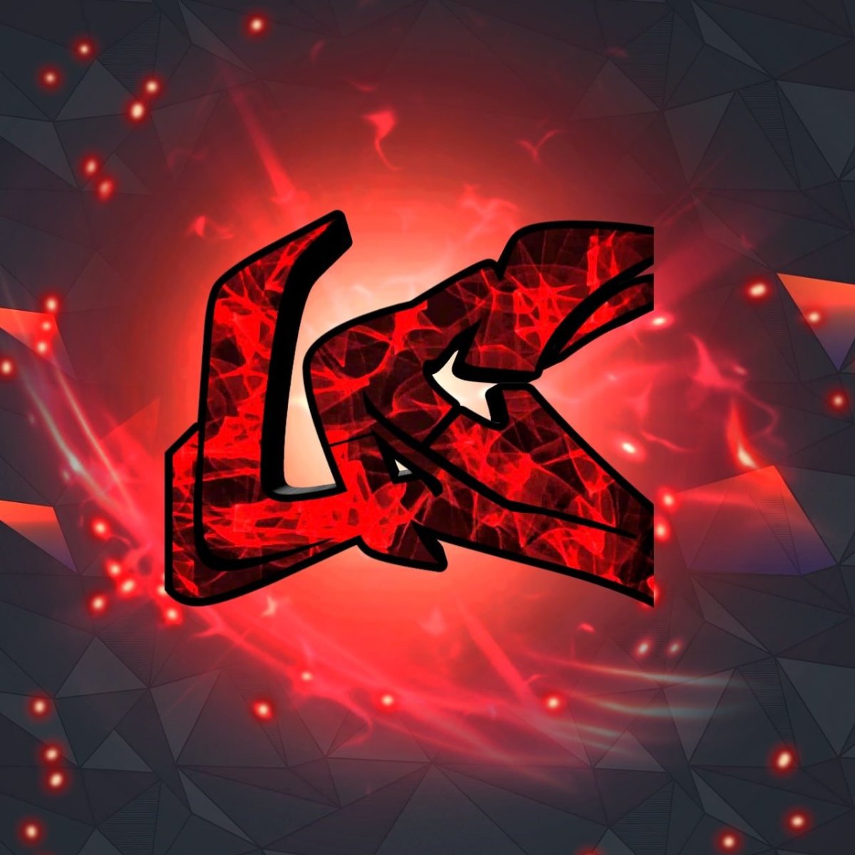 Буква f фиолетовая