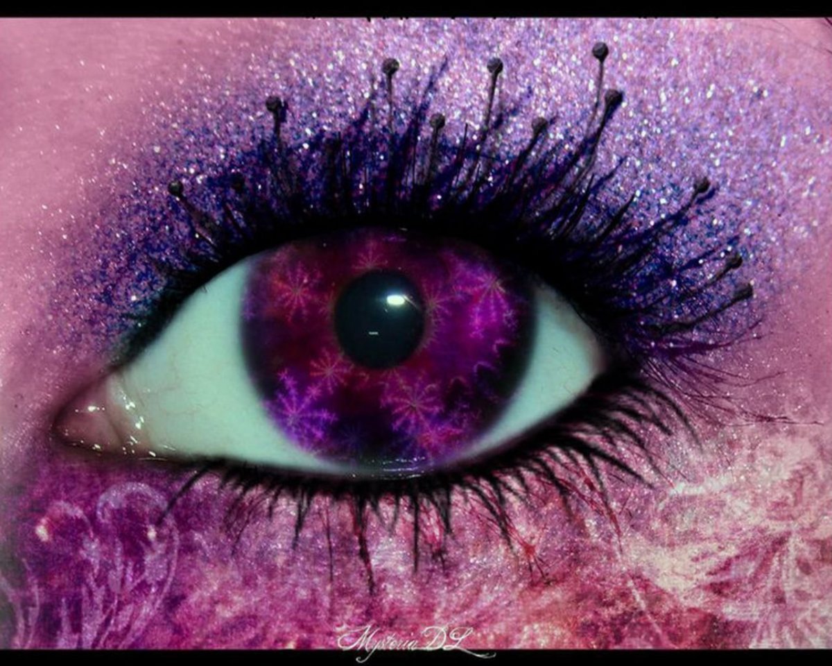 Purple eyes tumblr