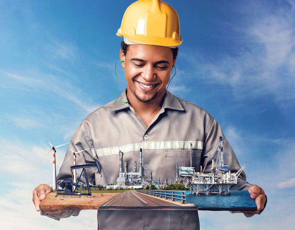 Человек в каске иконка