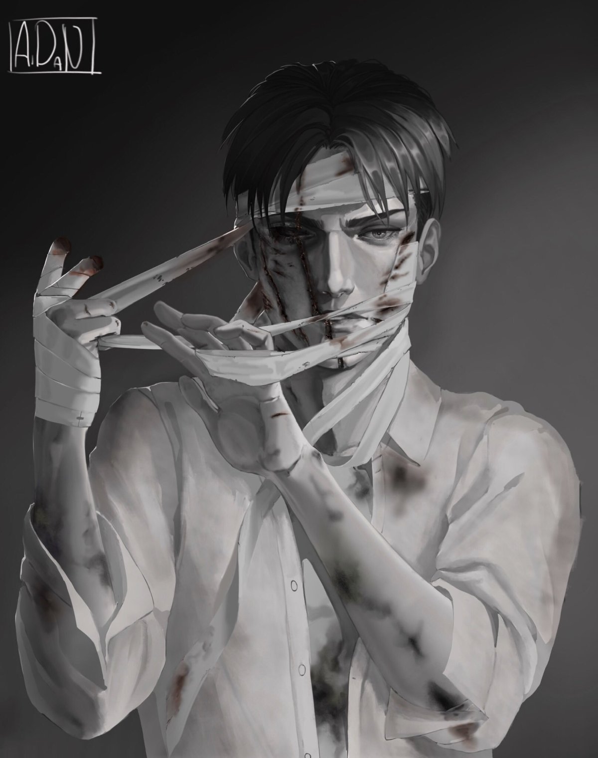 Леви Аккерман на аву