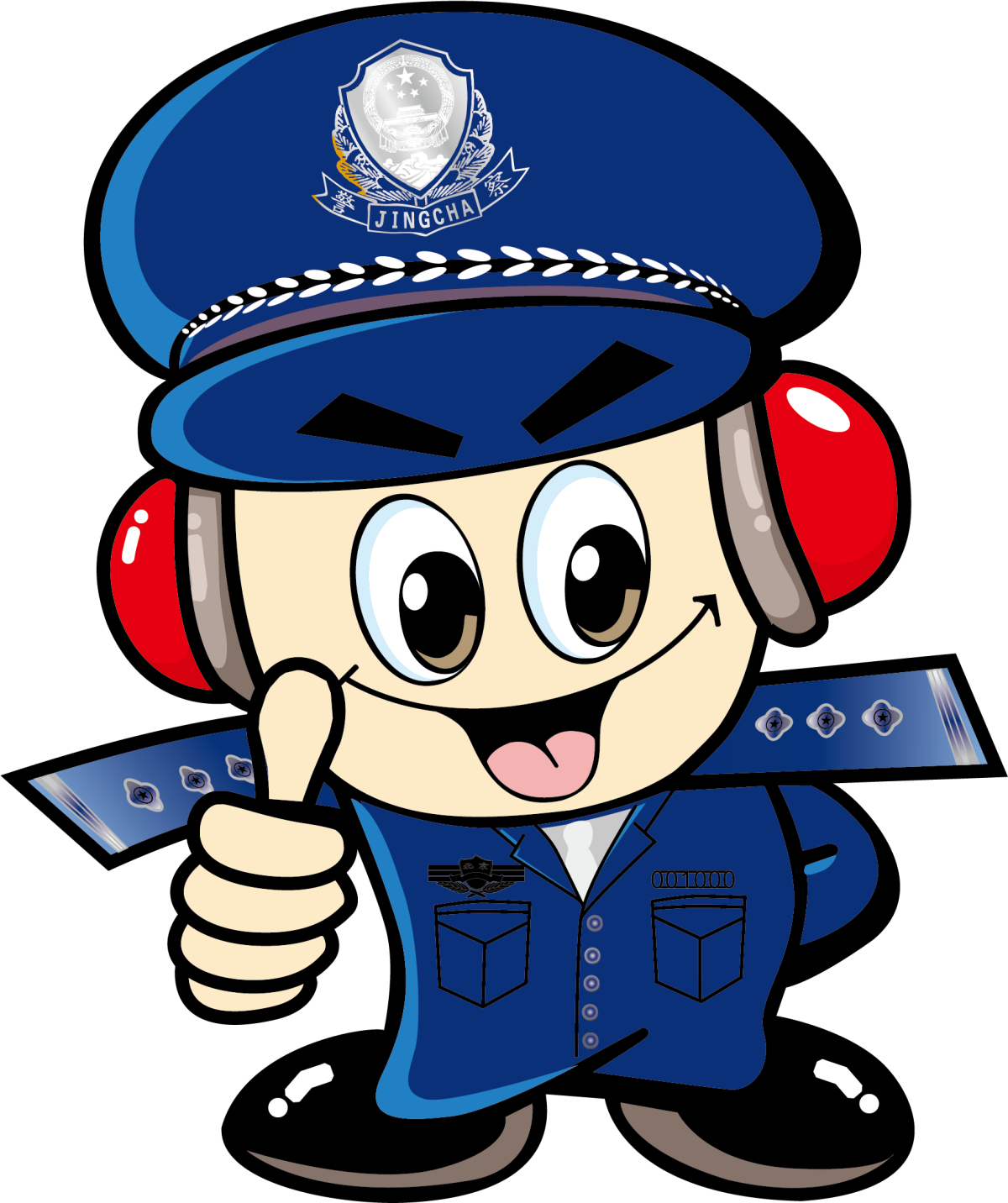 Девушка около машины полиции