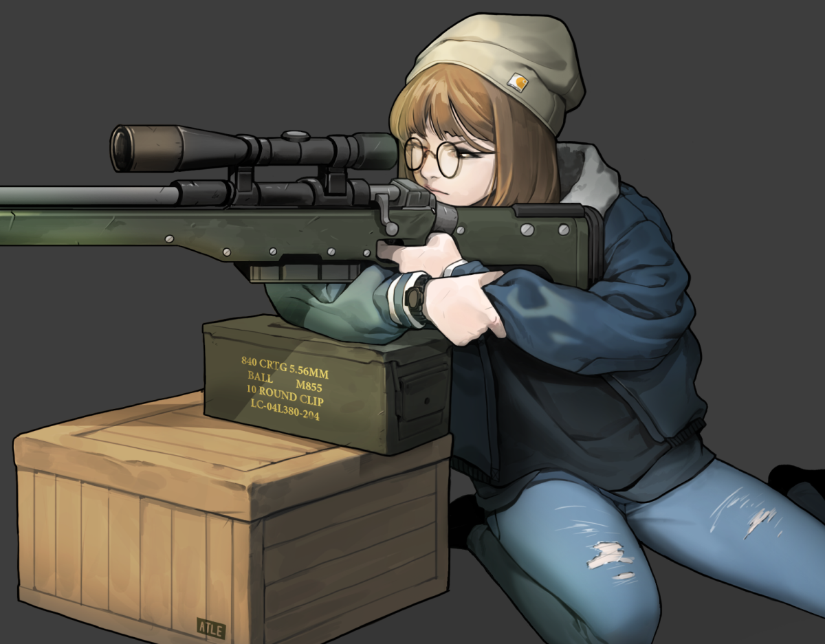 Девушка с AWP