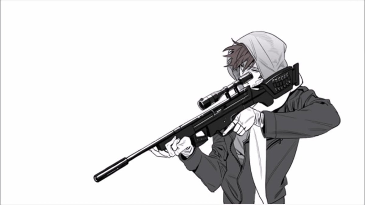 Аниме парни с оружием