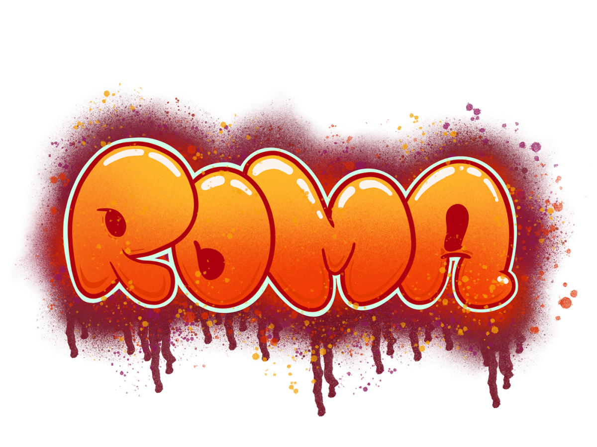 Обои граффити