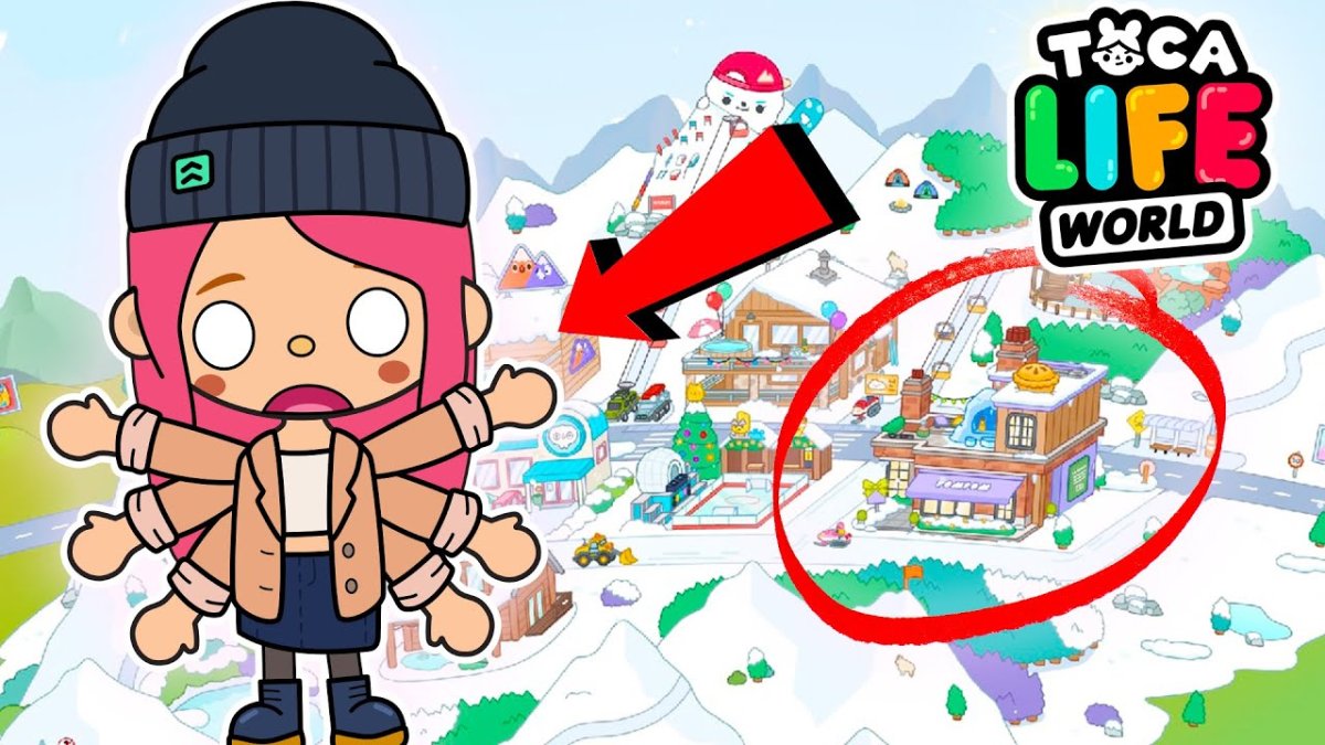 Секретные места в тока бока