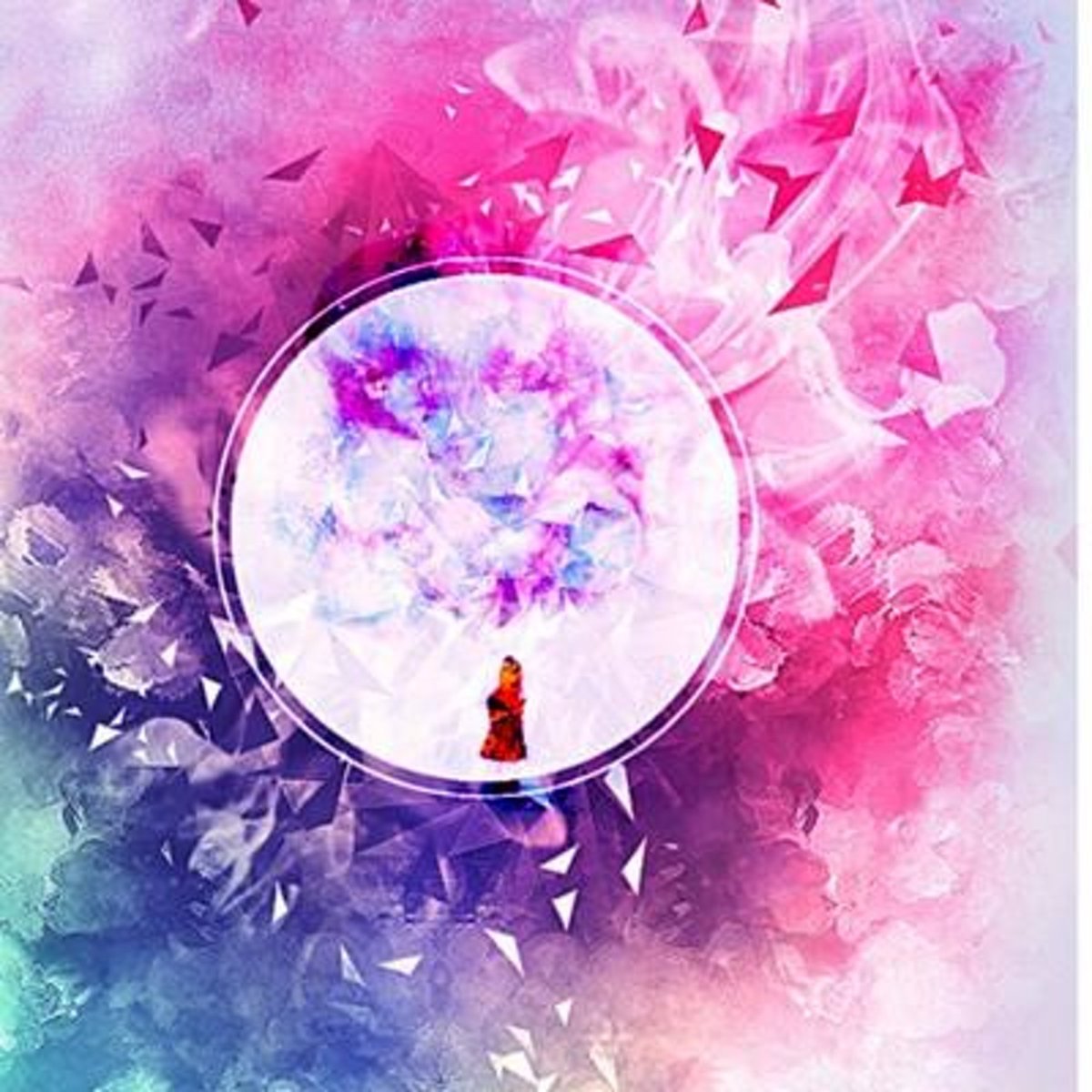 Космонавт и цветы