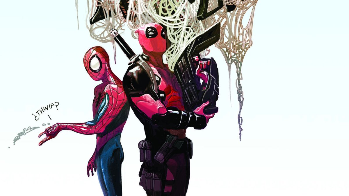 Дэдпул и человек паук