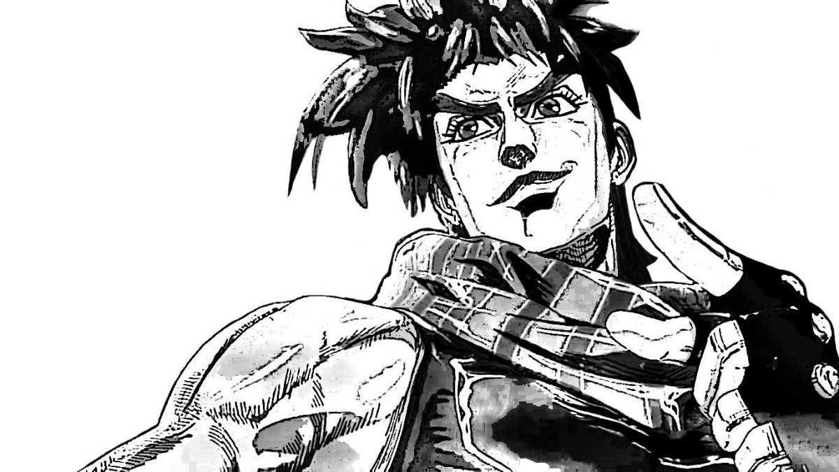 Причёска Джозефа Джостара