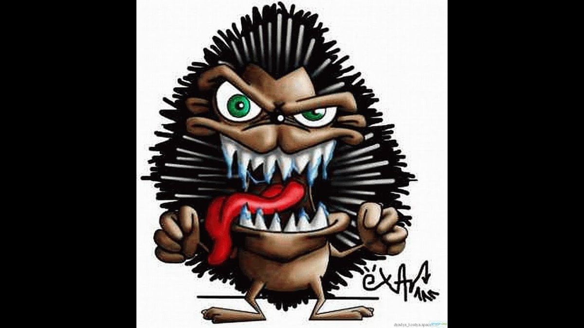 Чёрно белый аватар