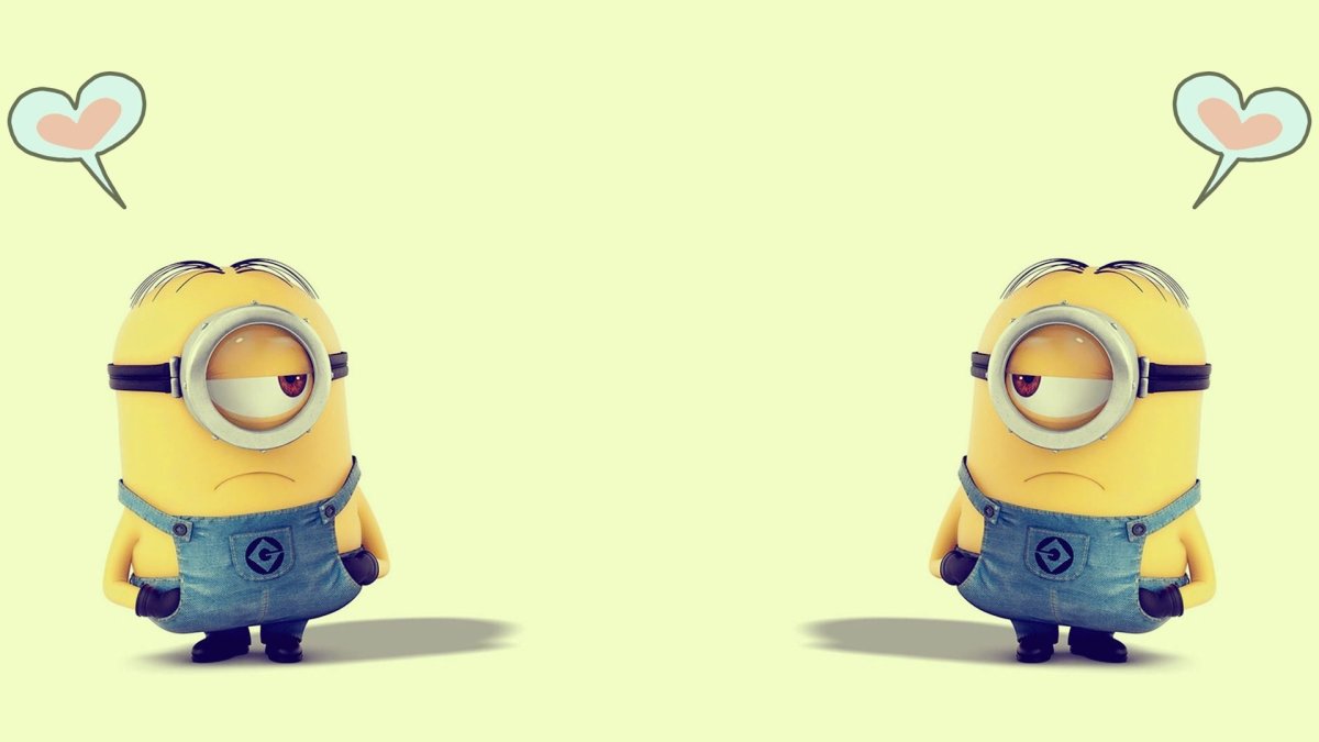 Обои на телефон Миньоны