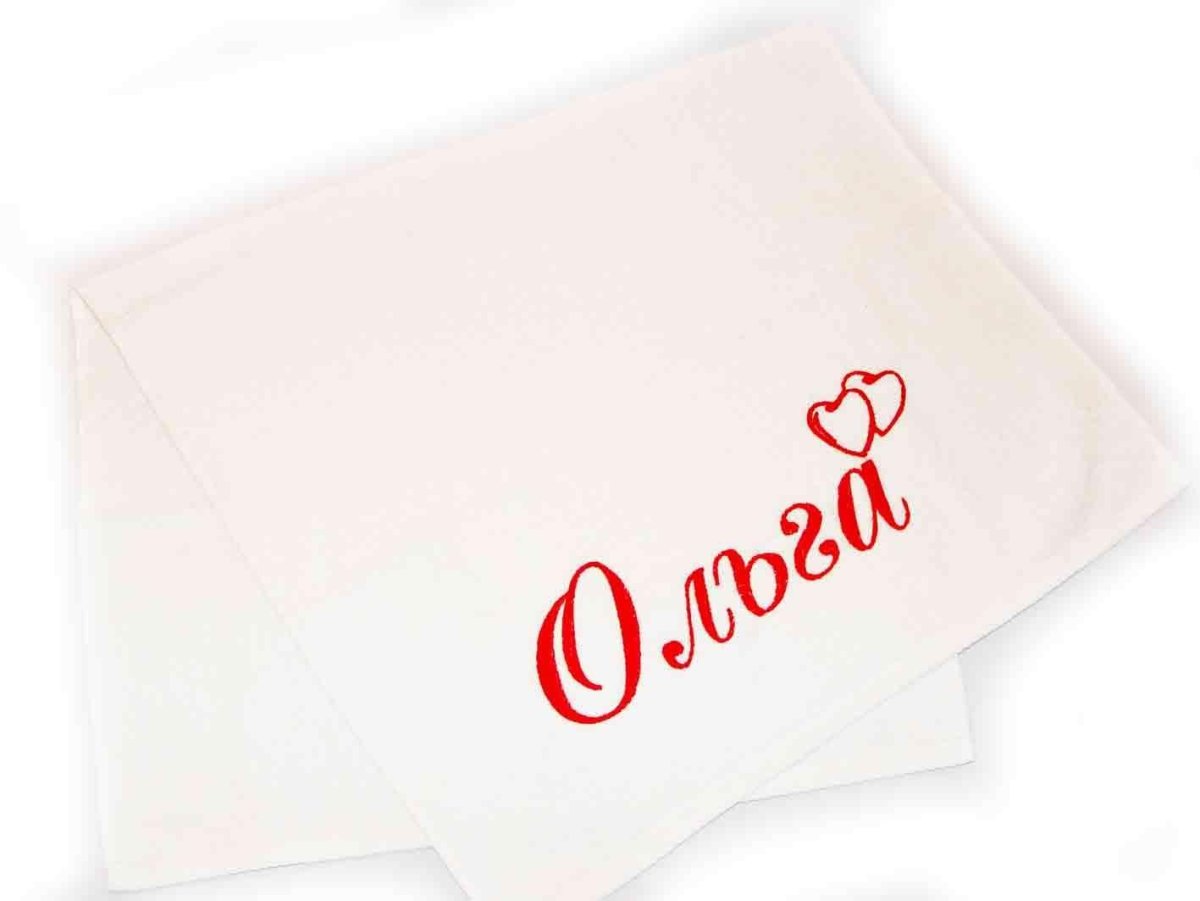 Ольга надпись