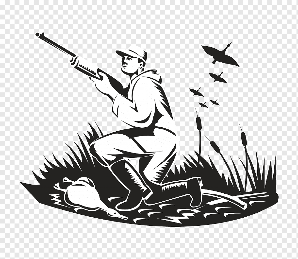 Мужчина охотник