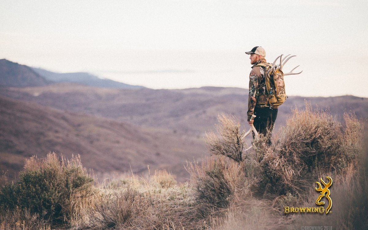 Охотник силуэт