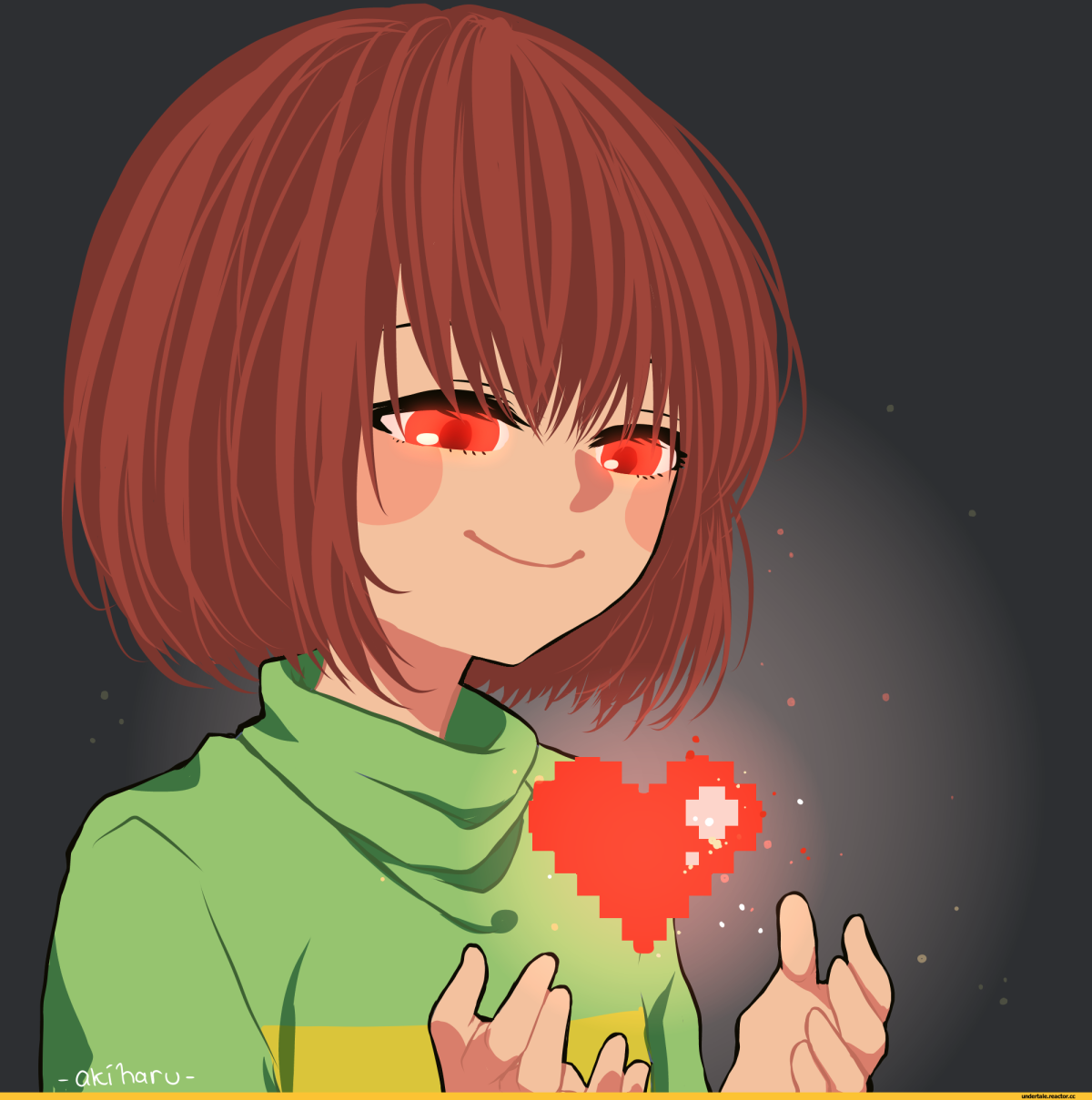 Чара андертейл арт