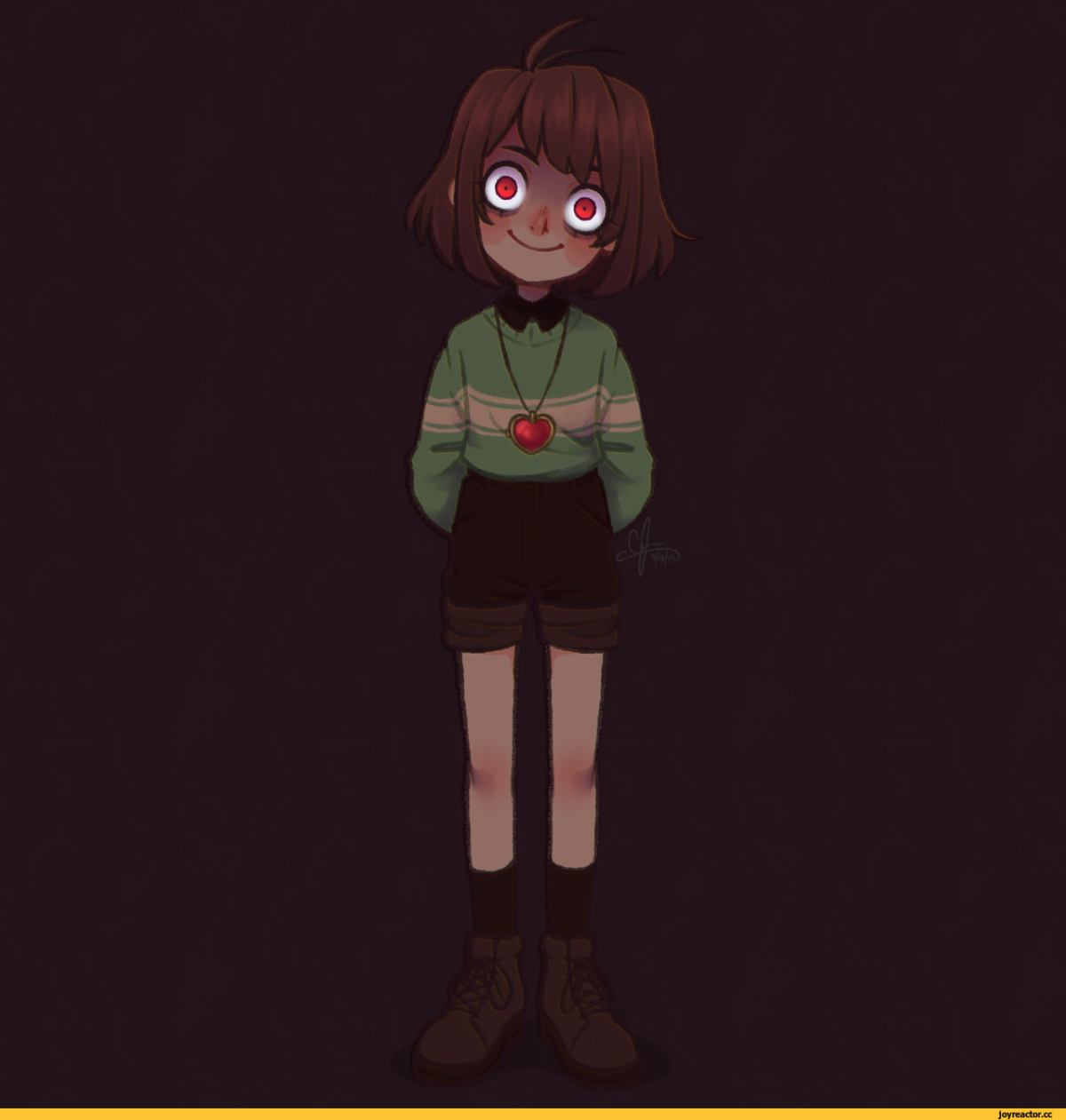 Чара андертейл арт