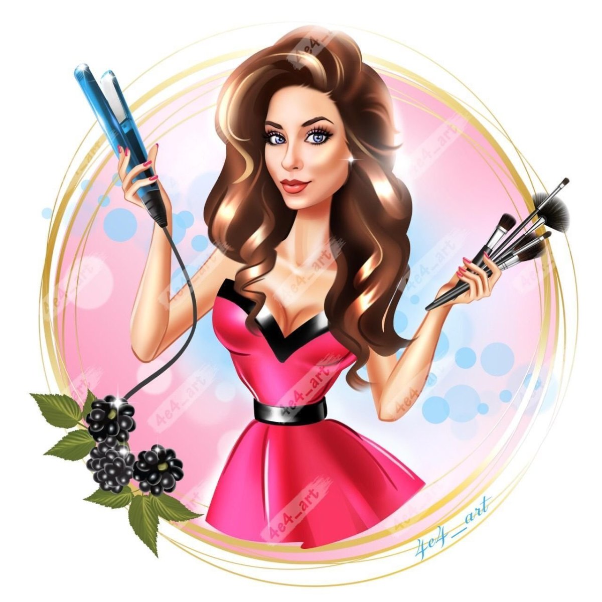 Парикмахер иллюстрация