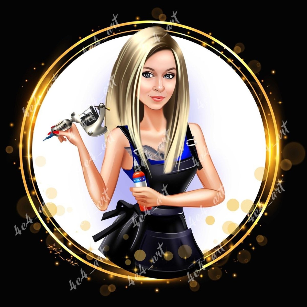 Визитка парикмахера универсала