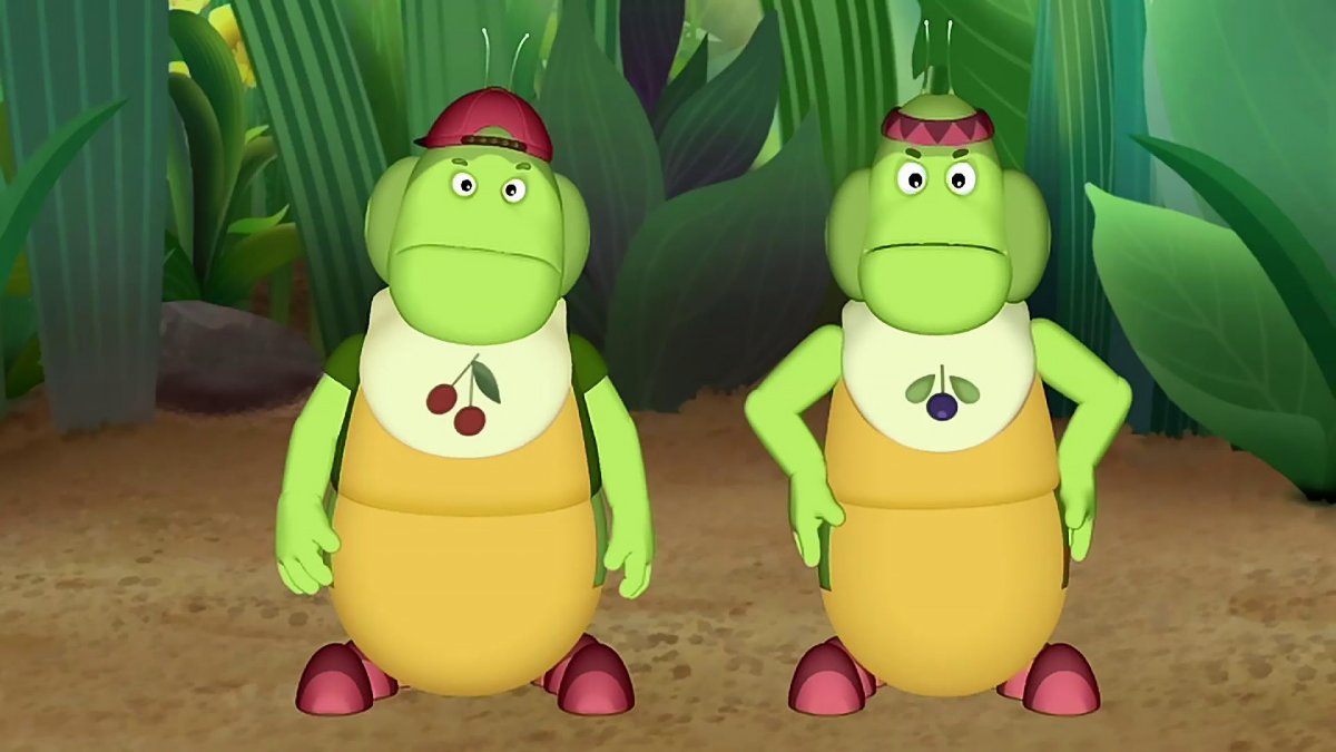 Кадры Кузя и Пупсень