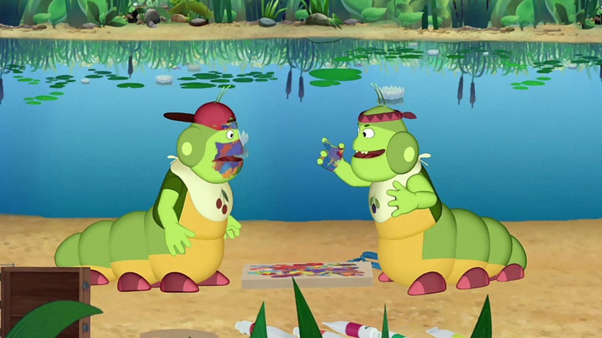 Моменты из Лунтика