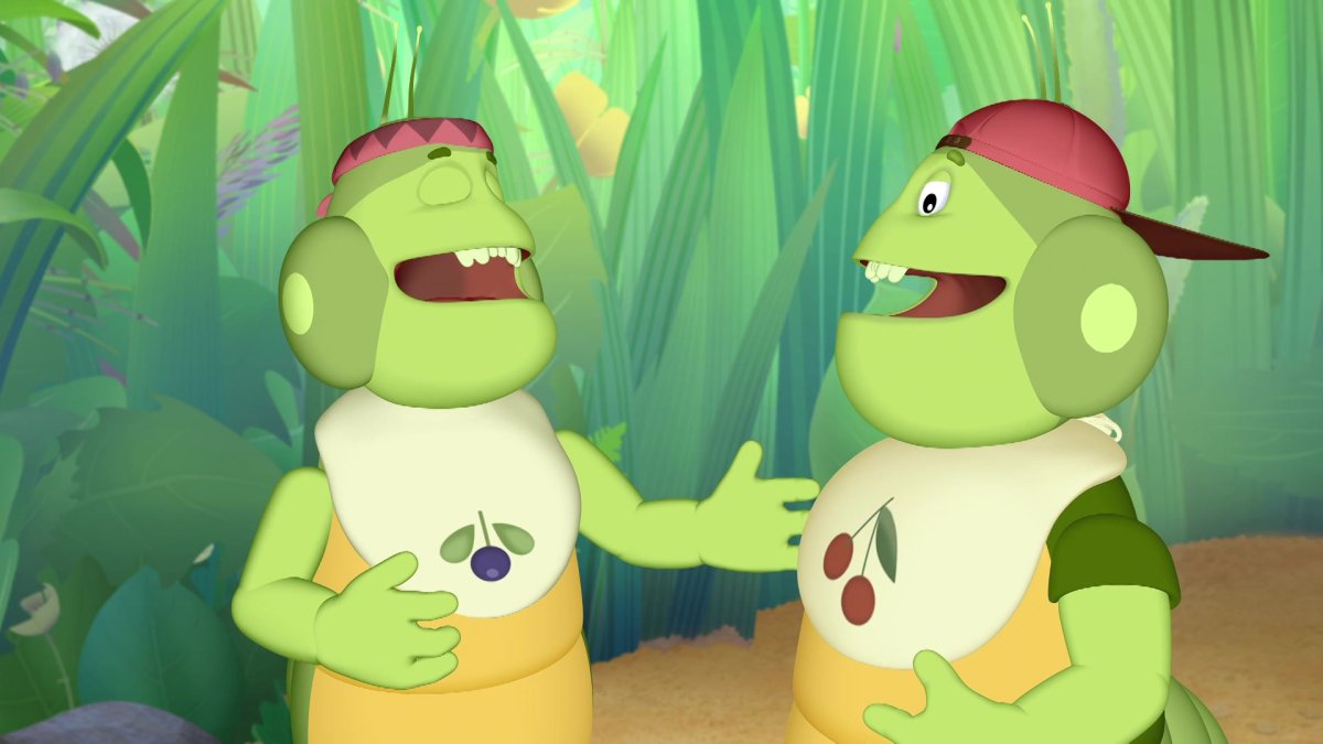 Гусеницы Вупсень и Пупсень