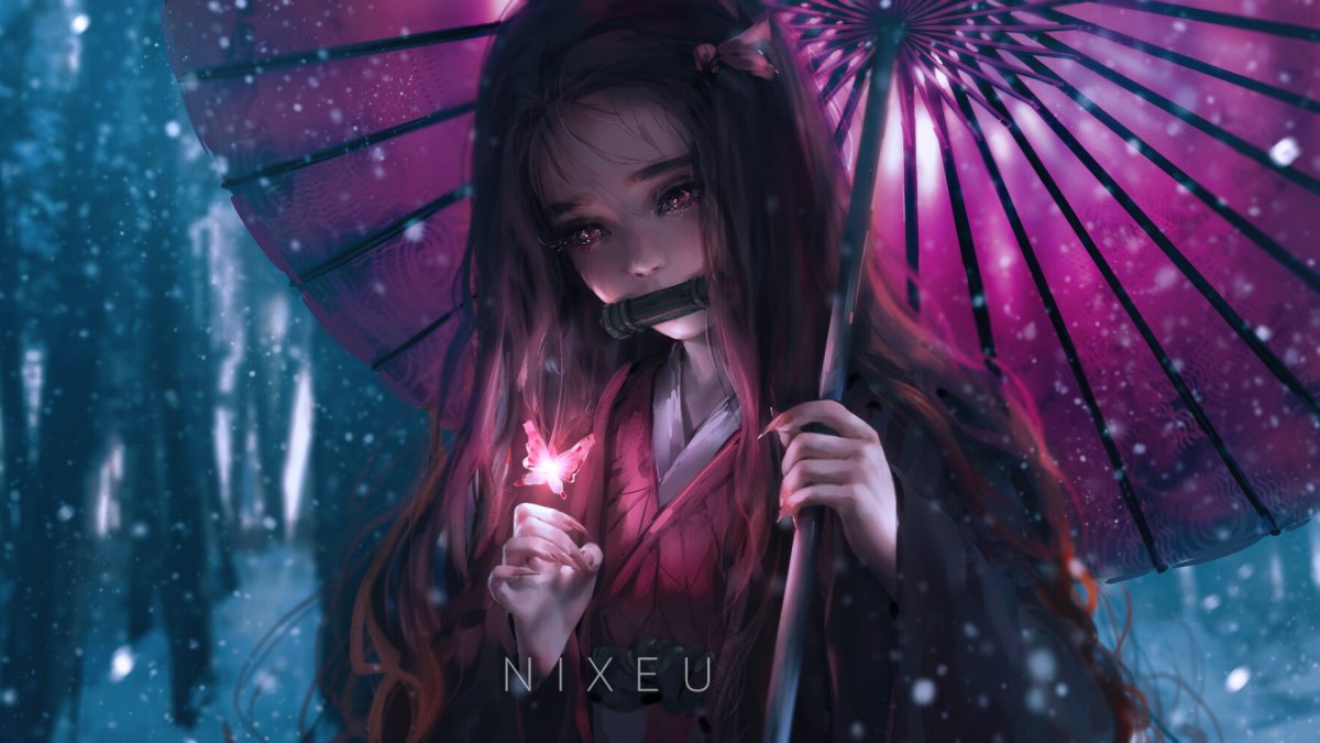 Demon Slayer аниме nezuko